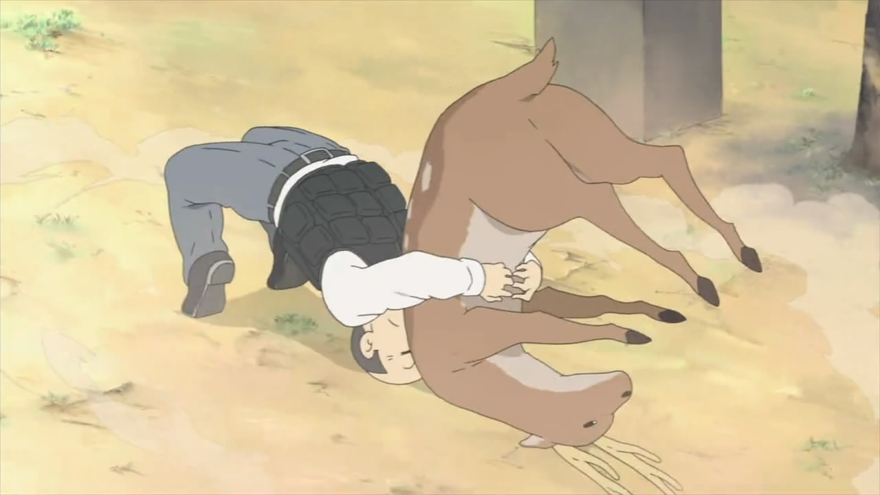 Nichijou+Deer+Wrestling.jpg